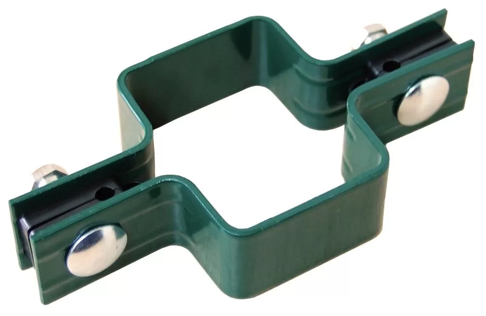 Хомут для 3D забора 80*80 мм фото ТОО KAZTOR LTD