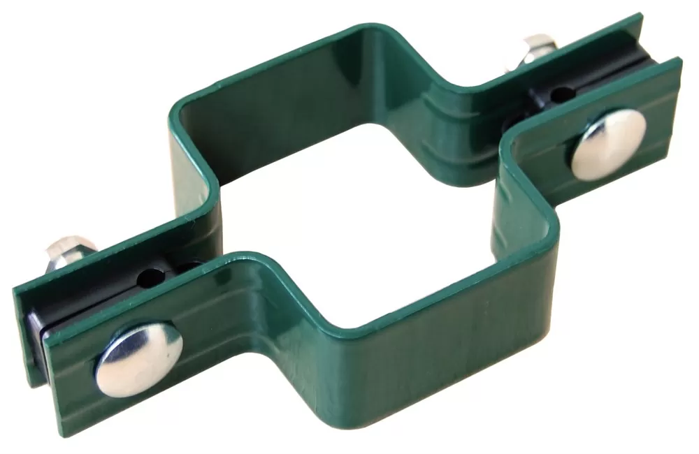 Хомут для 3D забора 60*60 мм фото ТОО KAZTOR LTD